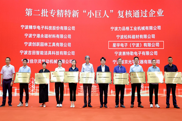 喜訊 | B—sports必一電子通過第二批專精特新“小巨人”企業(yè)復(fù)評